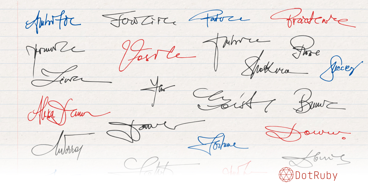 SVG Signature Generator | DotRuby
